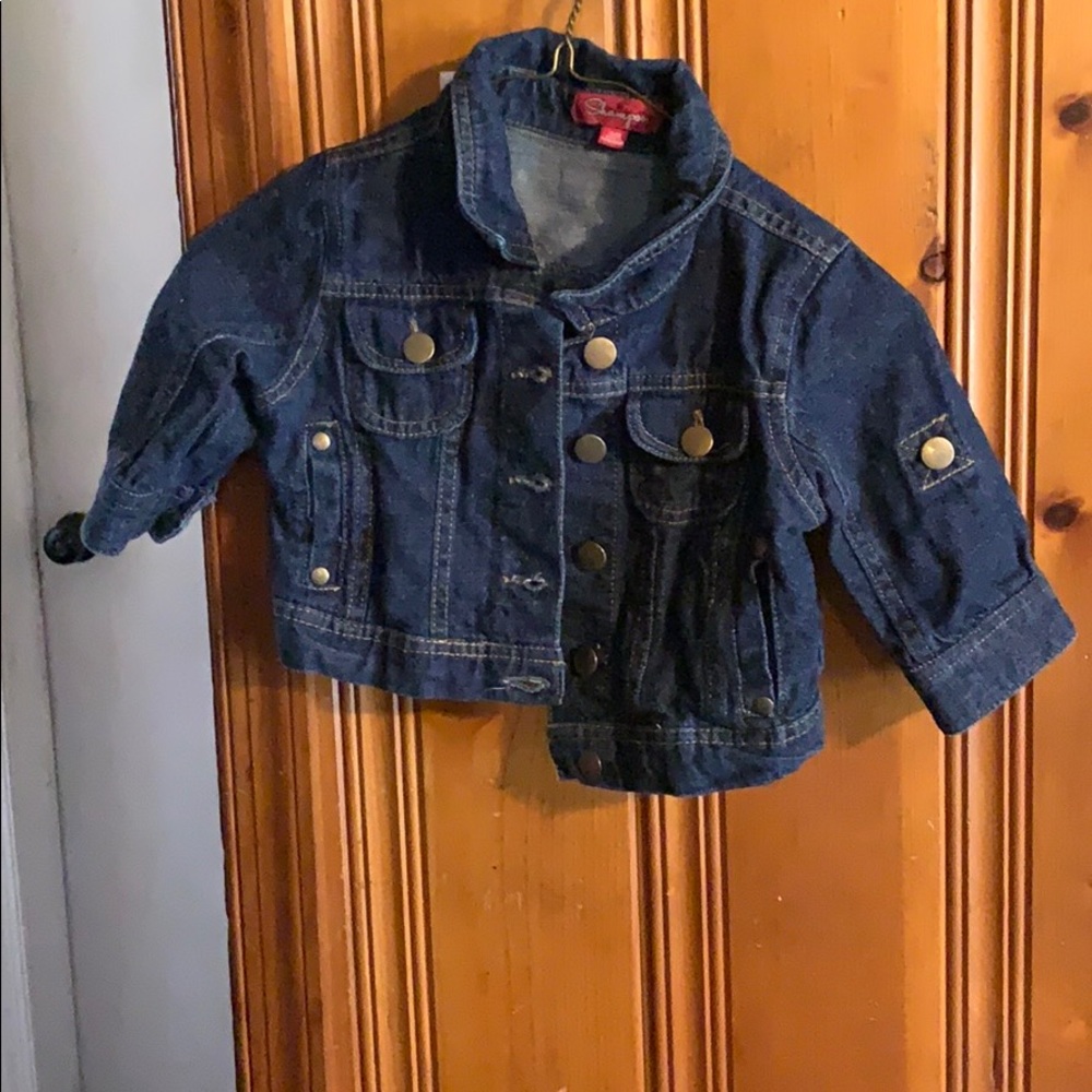 Little girls denim jacket